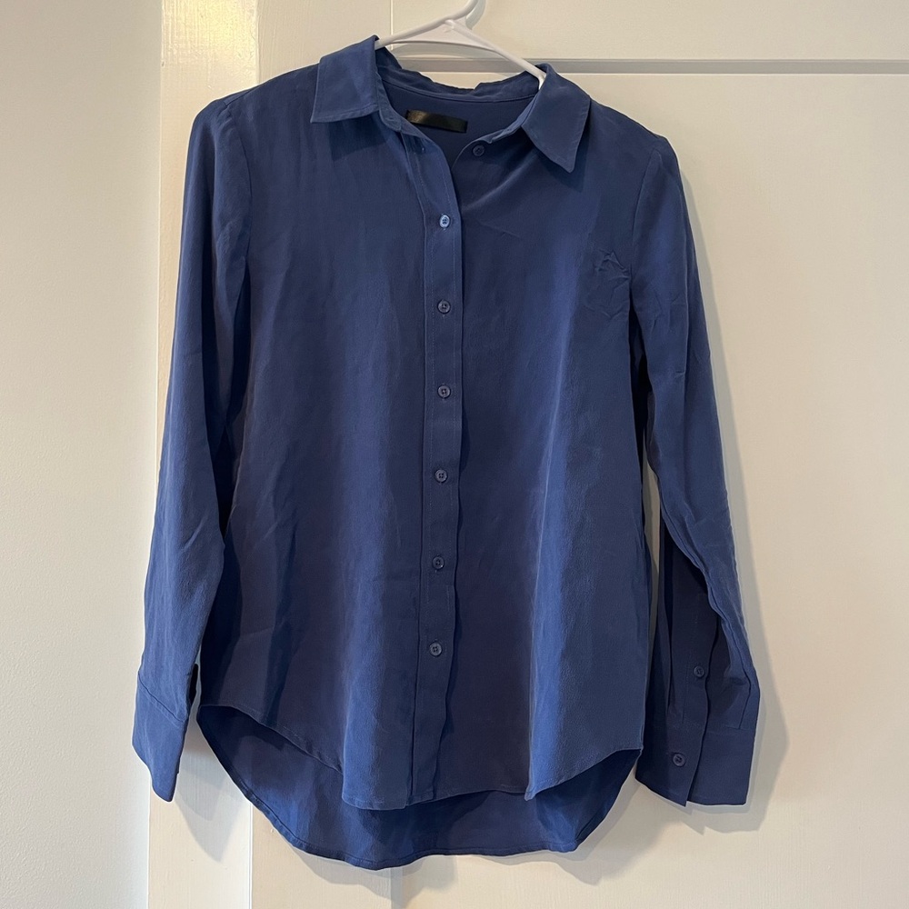 Quince silk blouse